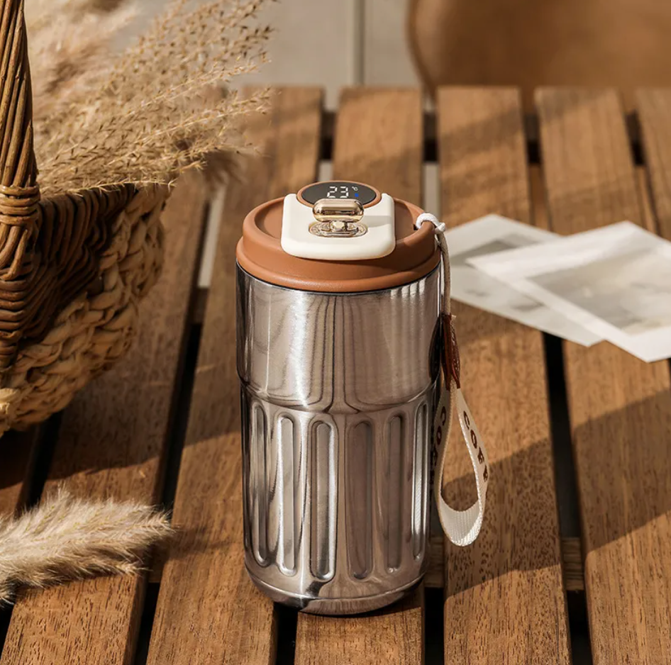 Smart Digital Thermal Bottle — 450ml