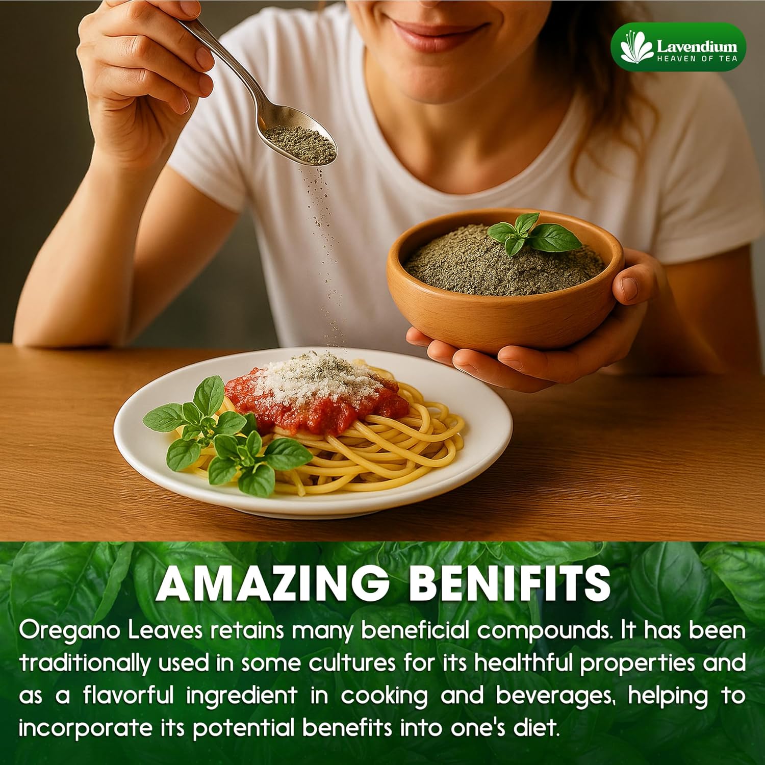 Organic Dried Oregano Leaves — Non-GMO & Vegan