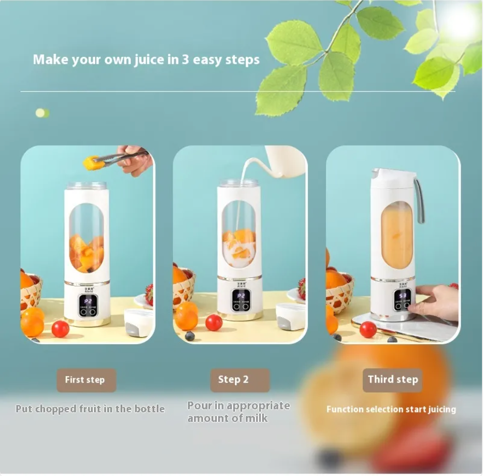 Portable USB Rechargeable Blender — 450ml