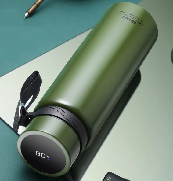 Steel Therm Insulated Water Bottle — Large Capacity
