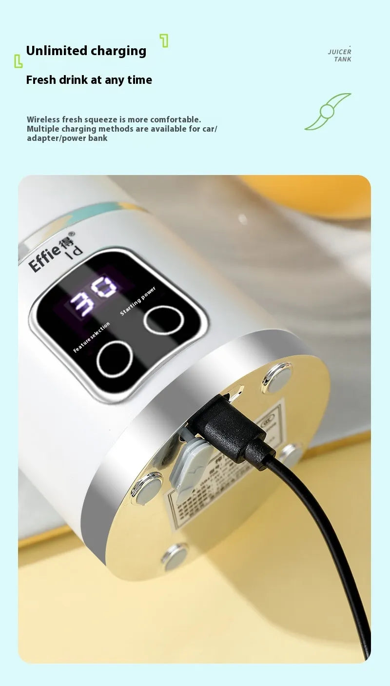 Portable USB Rechargeable Blender — 450ml