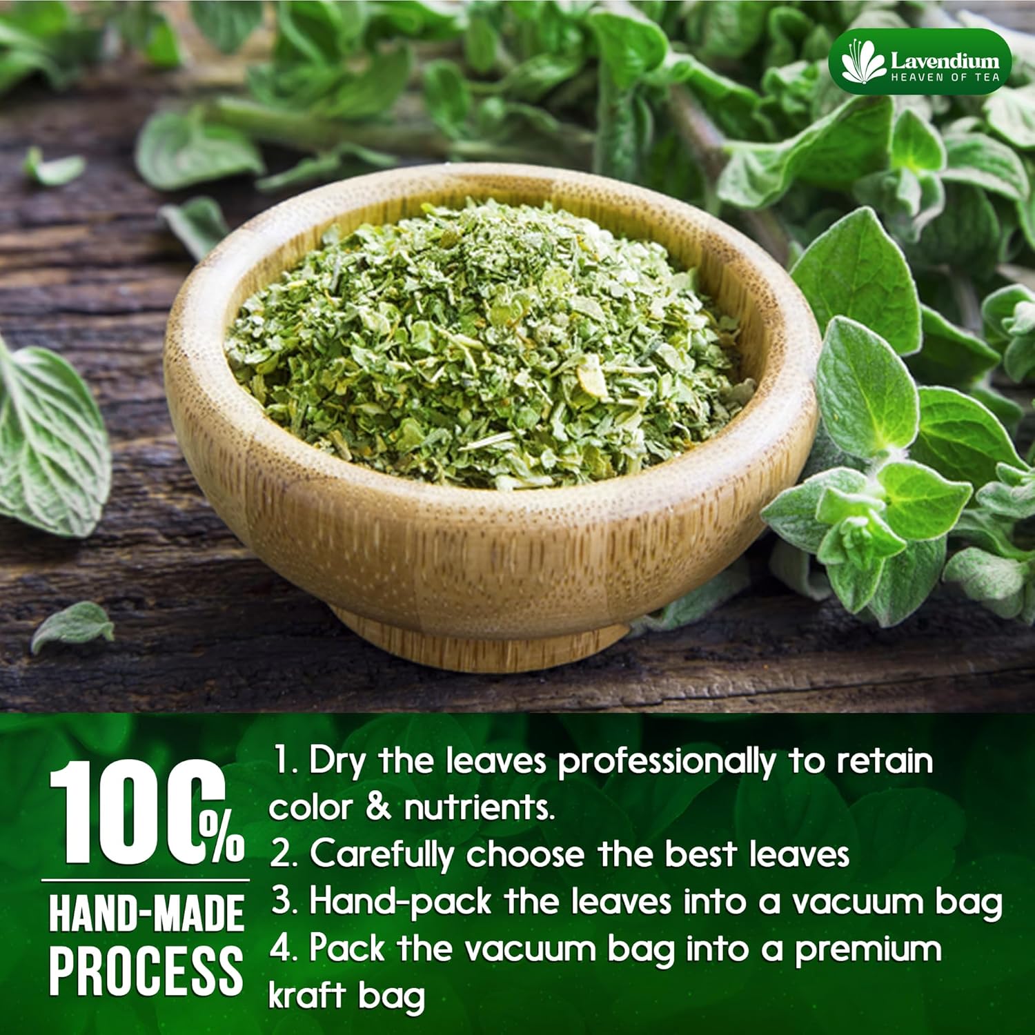 Organic Dried Oregano Leaves — Non-GMO & Vegan