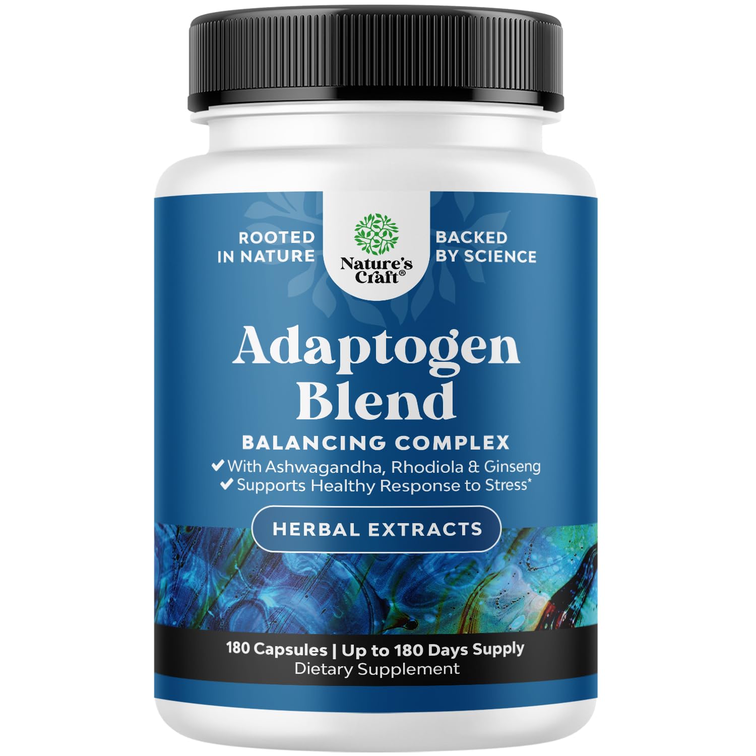 Herbal Adaptogen Mood Support — 180ct