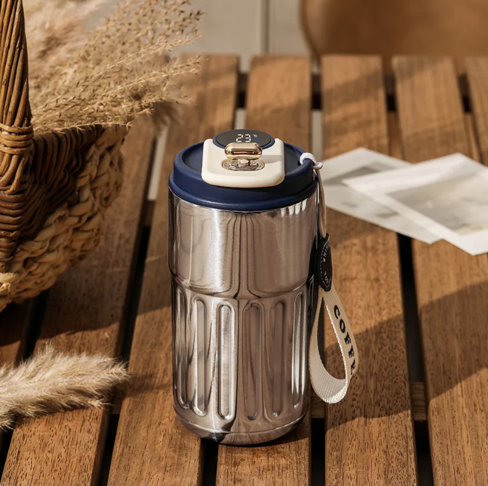 Smart Digital Thermal Bottle — 450ml
