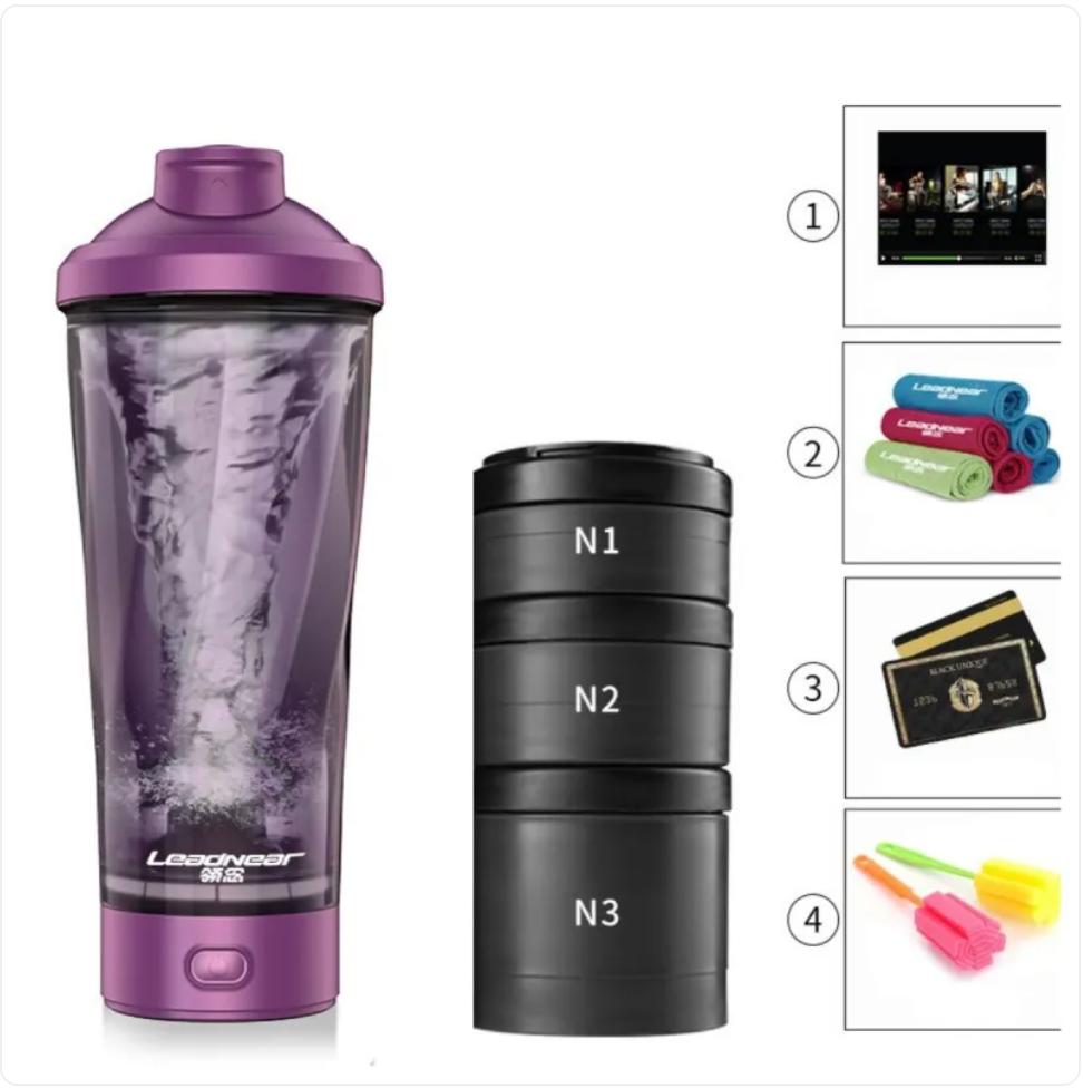 Portable Protein Shaker Bottle | Lightweight Shaker Cup for Gym & Travel
