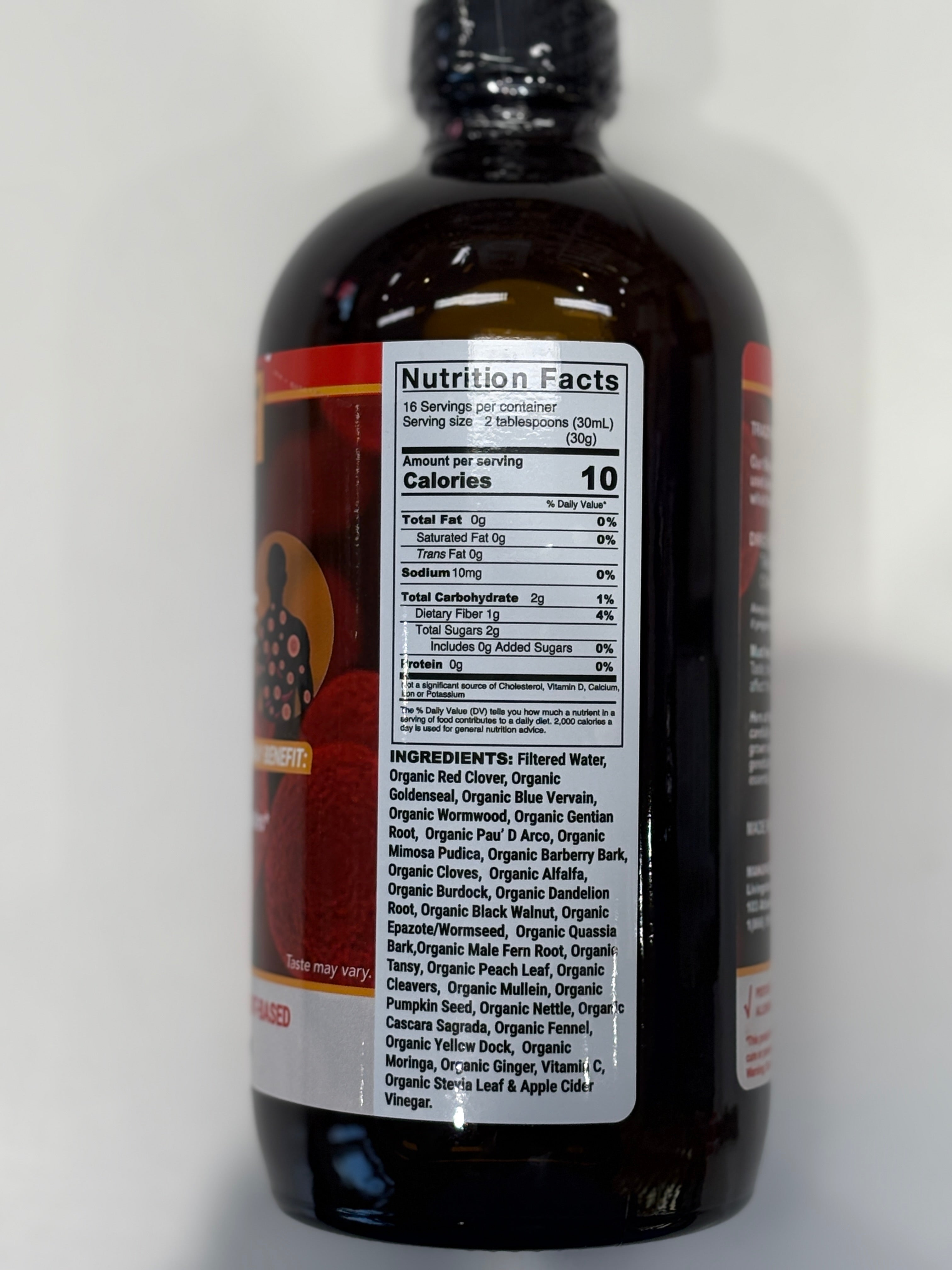 Herbal blood detox tonic  & Parasite Cleanse