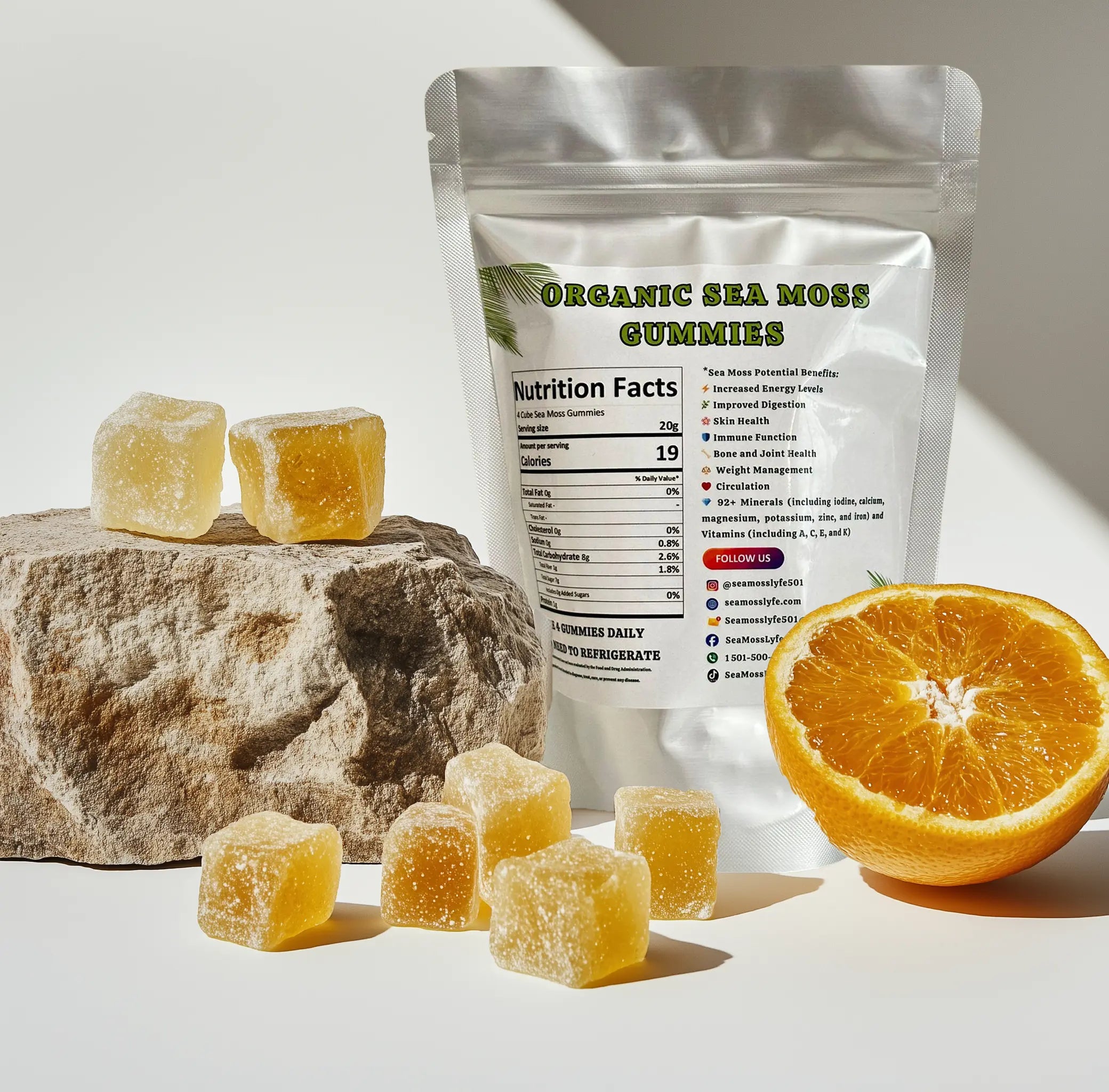 Sea Moss Gummies 120ct — 30 Day Supply