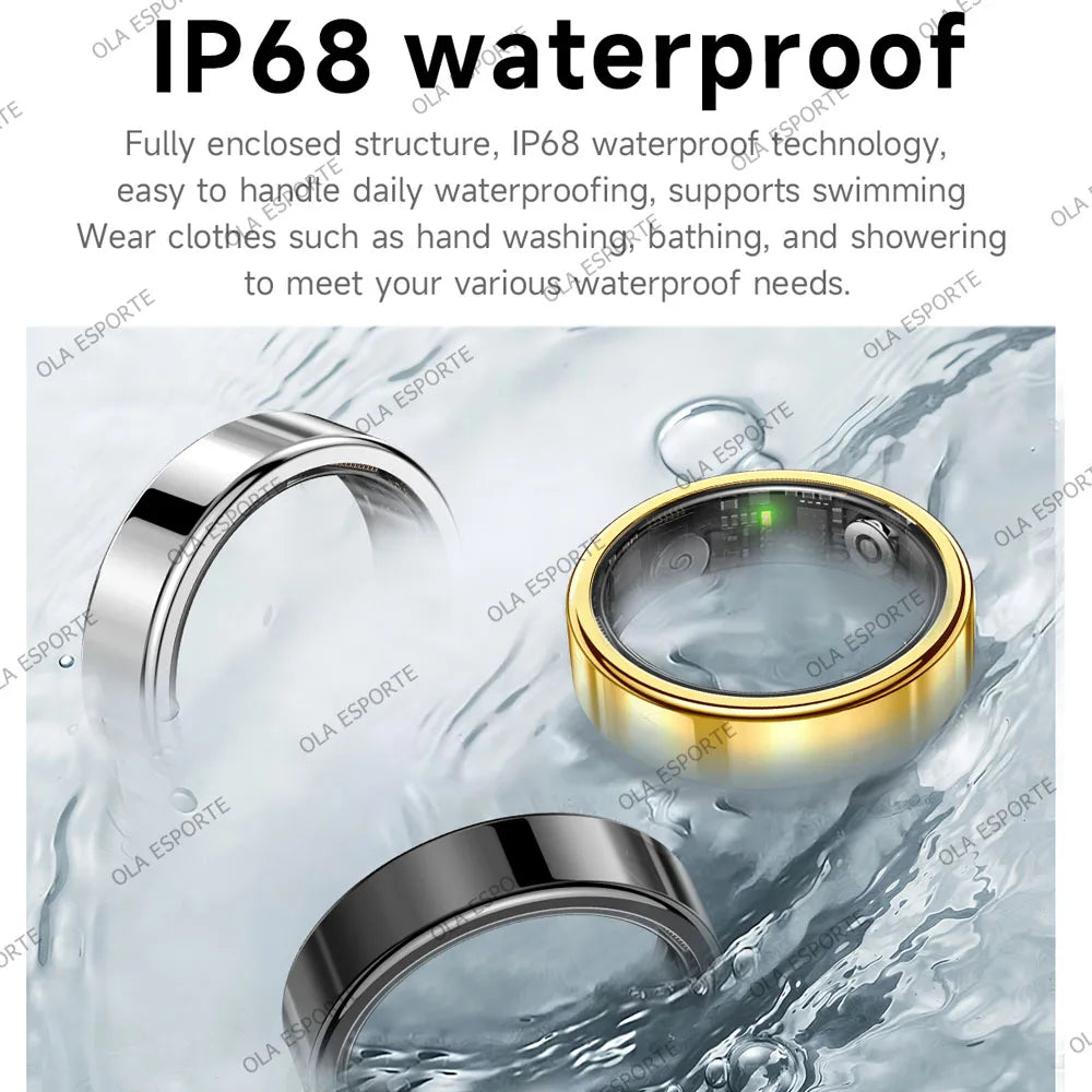 Smart Ring Health & Sleep Tracker