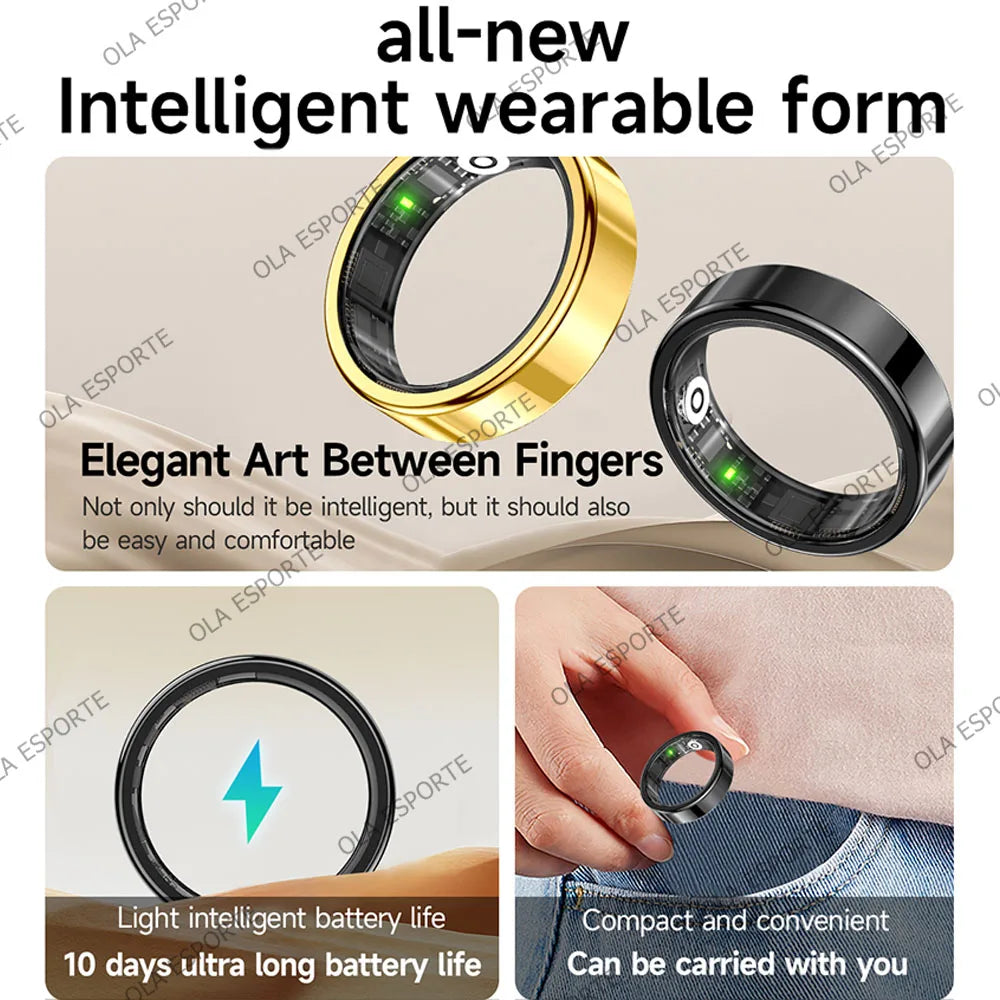 Smart Ring Health & Sleep Tracker