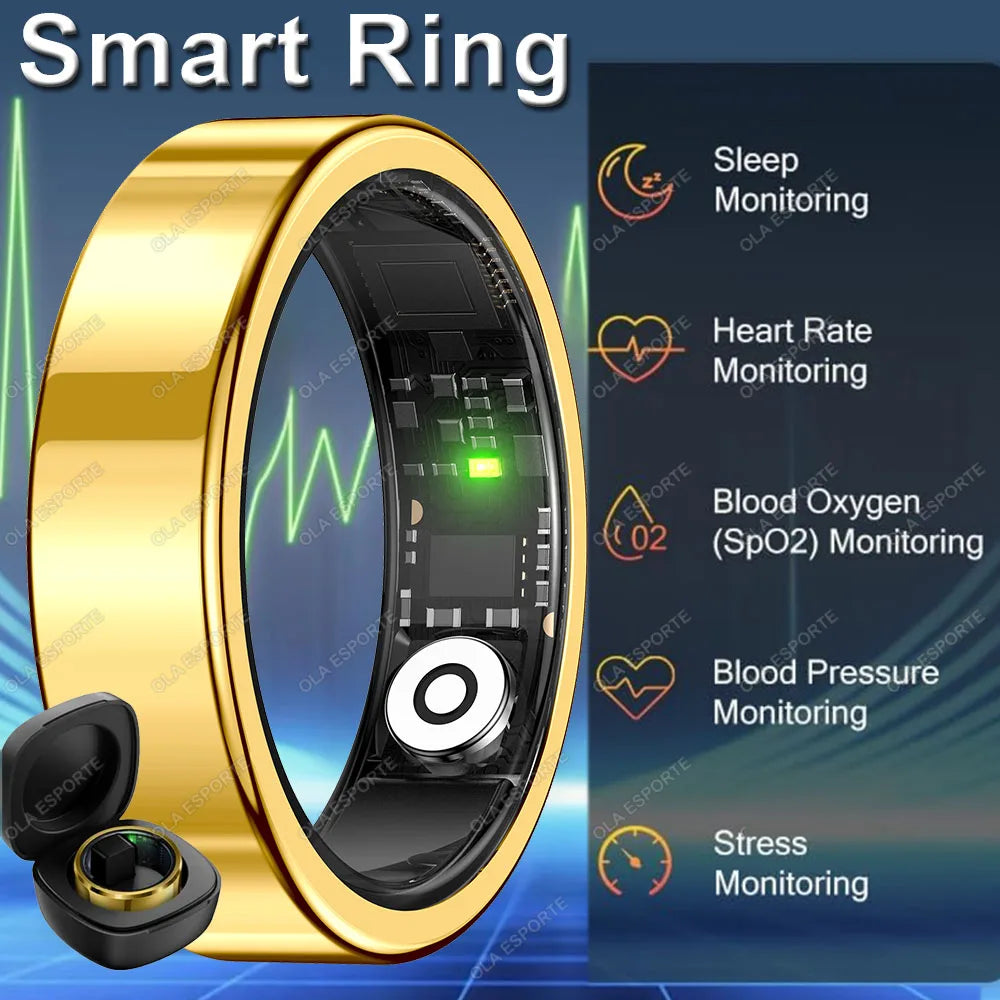 Smart Ring Health & Sleep Tracker