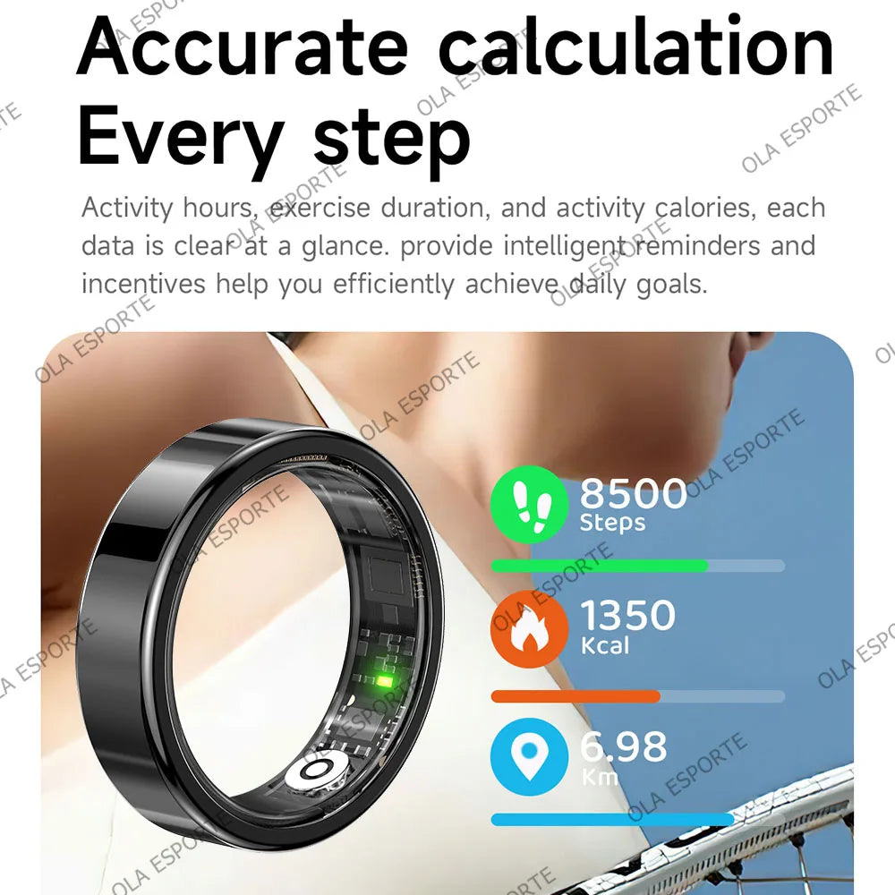 Smart Ring Health & Sleep Tracker