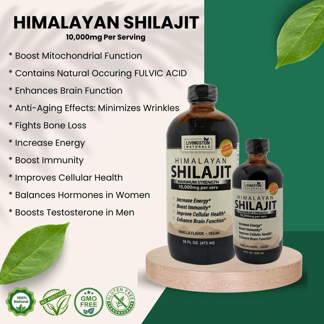 Shilajit Supplement — Maximum Strength