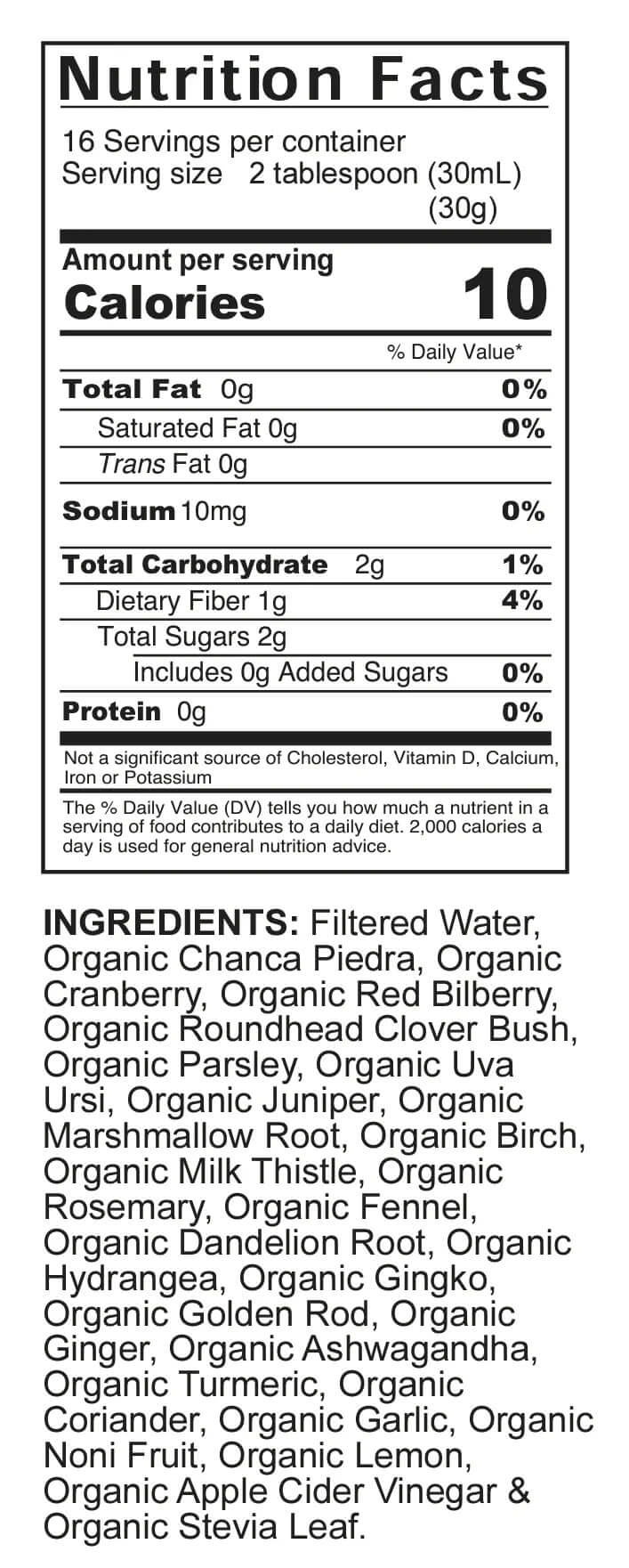 Plant-Based Kidney detox liquid — Liquid Herbal Formula