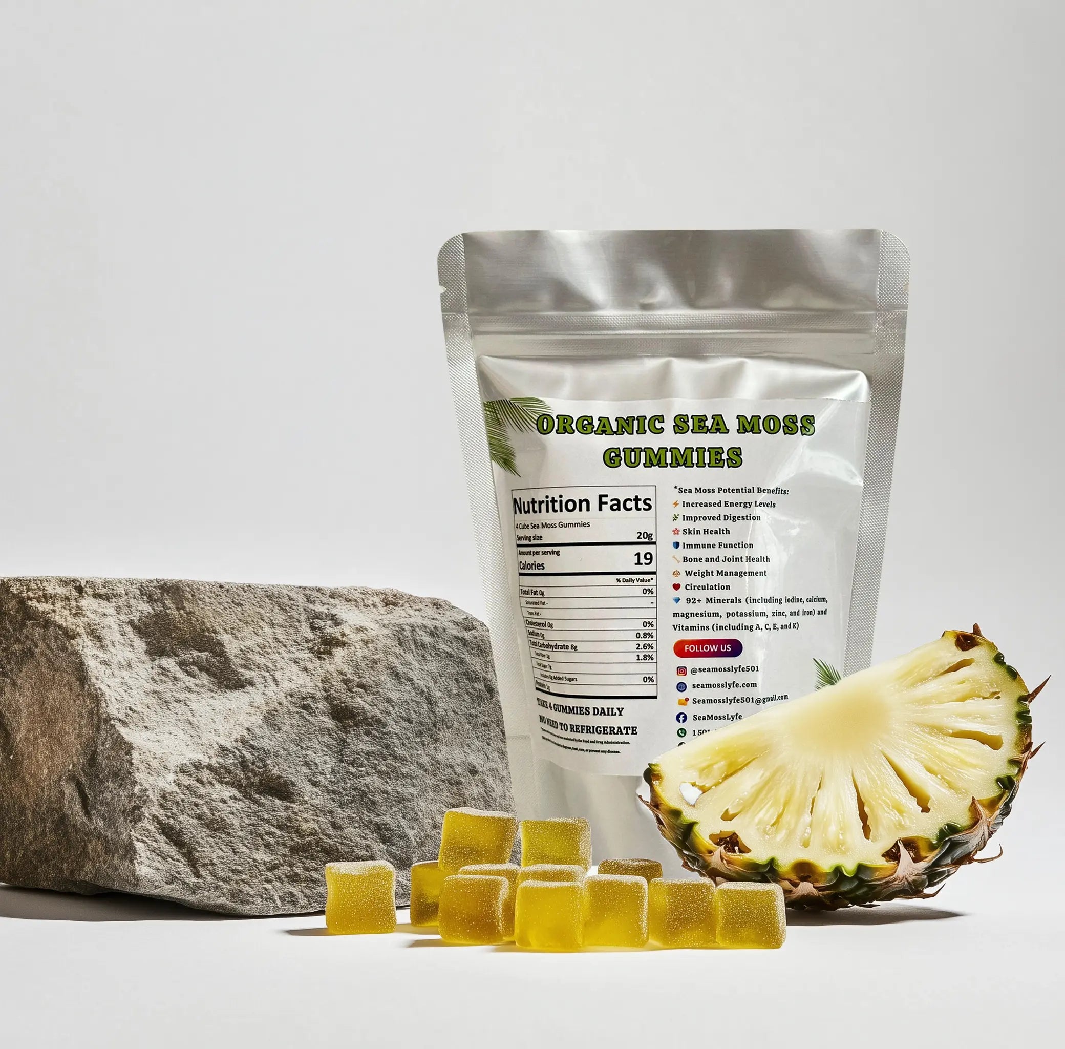 Sea Moss Gummies 120ct — 30 Day Supply